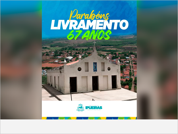 PARABÉNS LIVRAMENTO - 67 ANOS